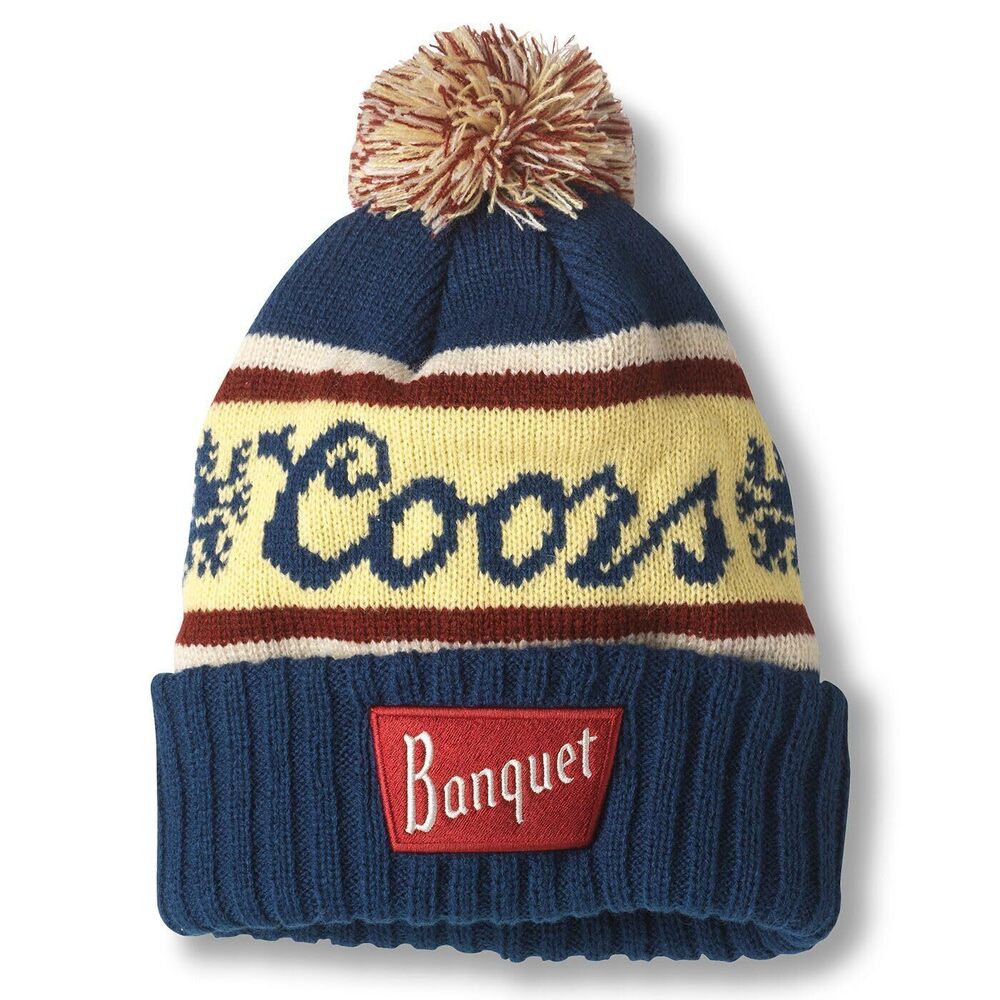 4168 Coors Pillow Line Knit Pillow Line Knit Cap Beanie Hat